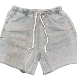 Saint Vanity Terry Grey Shorts