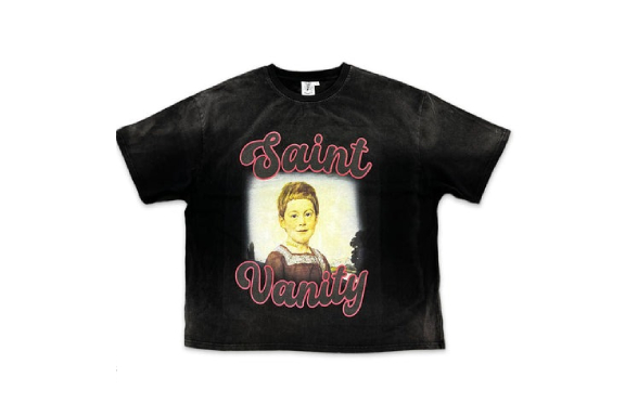 Saint Vanity Black Global 2.0 T-Shirt Saint Vanity Black Global 2.0 T-Shirt