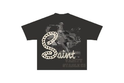 Saint Vanity Black Stable Co T-Shirt Saint Vanity Black Stable Co T-Shirt