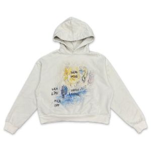 Saint Vanity Vain Life Cream Hoodie