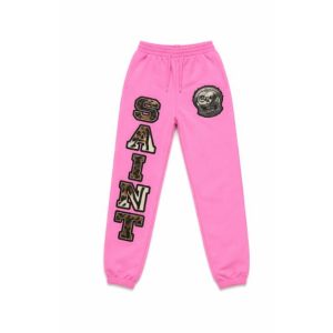 Pink Saint Vanity Logo Sweatpants