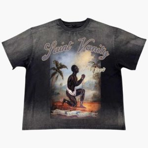 Saint Vanity Bhm 2-0 Tee Black T-Shirt