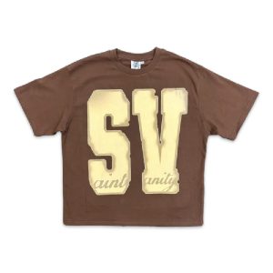 Saint Vanity Brown SV Brown T-shirt