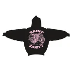 Saint Vanity Griffin Hoodie Black/Pink