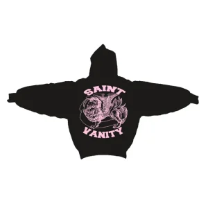 Saint Vanity Griffin Hoodie Black/Pink