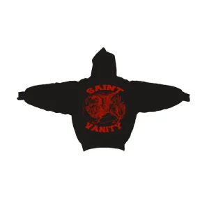 Saint Vanity Griffin Hoodie Black/Red