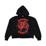 Saint Vanity Griffin Hoodie Black/Red