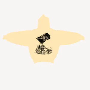 Cream Saint Vanity Flag Hoodie