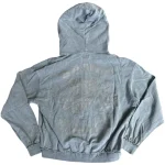 Grey Saint Vanity Cotton Zip-Up Hoodie