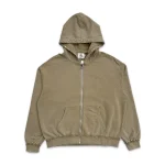 Saint Vanity French Terry Studded Zip-Up Hoodie